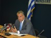 Συνέντευξη Τύπου του Υπουργού Υγείας, Μάκη Βορίδη, για το ποσοστό κέρδους των φαρμακοποιών.